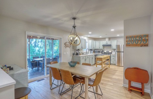 Rehoboth Beach House | 3BR Retreat w. Dock Access, Near Rehoboth Beach and steps to the bay!