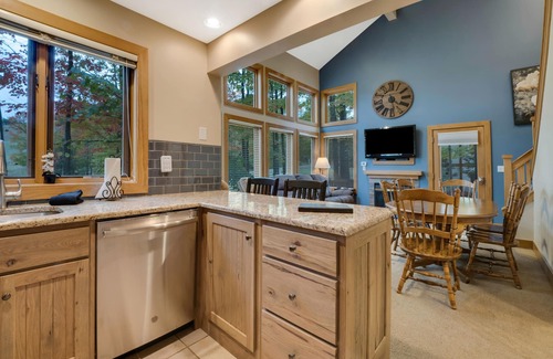 Boyne Falls Condo | 3BR Slopeside Disciples Village Condo 604 - Ski In/Ski Out on Boyneland!