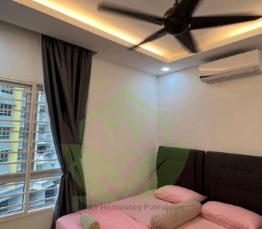 Putrajaya Apartment | 3R@7pax+ Spacious Space Putrajaya.