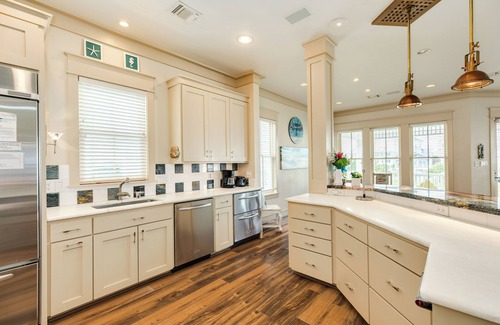 Beachside Village House | 3rd Row in Beachside Village - Elevator, 4 Decks, 2 Suites, 9 Miles to Downtown