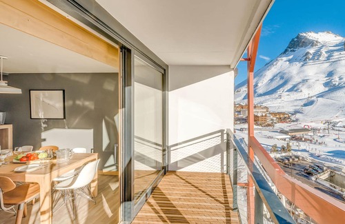 Tignes le Lac Apartment | 4* Apartment for 8/9 in Tignes le Lac with balcony-terrace