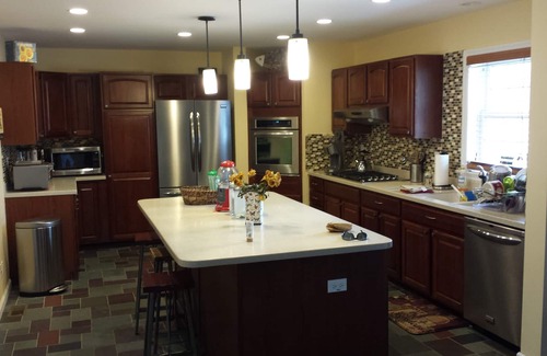 Pipes Cove House | 4 Bd 3Bth with Gated Yard & Heated Pool Close to All of the North Fork