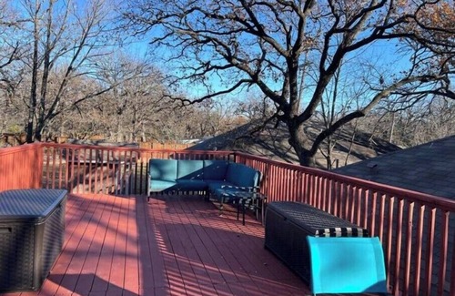 Balch Springs House | 4 bedroom, 2 bath, Large deck, sleeps 12