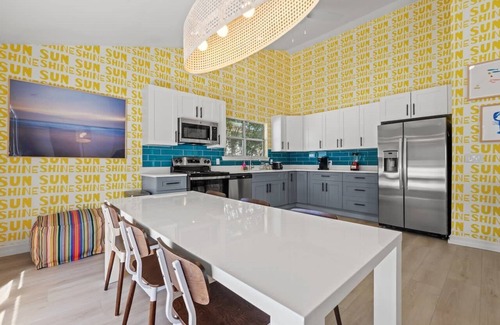 Crescent Beach Apartment | 4 Bedroom apartment with Pool!| Across from Beach