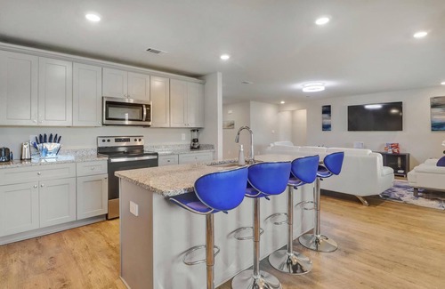 Long Beach House | 4-bedroom house in peaceful Long Beach with outdoor patio & 3 miles from Beach