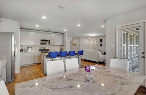 Long Beach House | 4-bedroom house in peaceful Long Beach with outdoor patio & 3 miles from Beach
