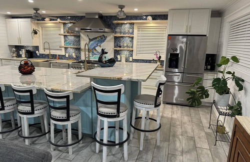 Mary Esther House | 4-bedroom house with boat trailer parking boat ramp access that is pet friendly