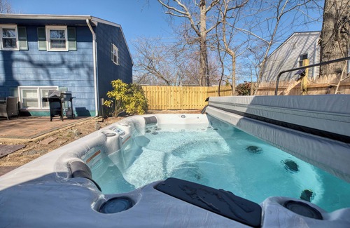 Lower Township House | 4-bedroom Master Spa Oasis - Sleeps 10 Dog Friendly