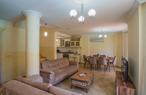 Fethiye City Center Villa | 4 bedroom villa with private pool and beach in a resort with 24/7 security