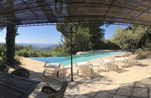 Cabris House | 4 BR Côte d'Azur villa with seaview and heated pool