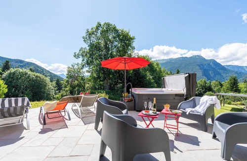 Saint-Jean-de-Sixt Ski Chalet | 4* chalet, Jacuzzi, Sauna, relaxation area, splendid mountain view