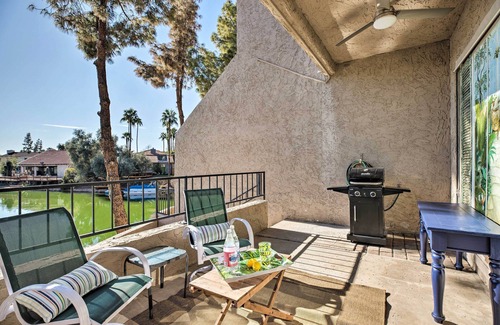The Lakes Condo | 4 Mi to ASU: Lake-View Tempe Condo w/Pool Access