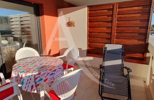 Sete Apartment | 4 pers, résidence standing avec piscine, stationnement privé et terrasse