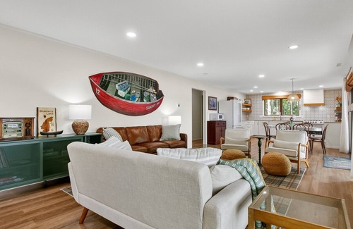 New Post House | 4-Season Fun! Sandy Beach | Snowmobile Trails