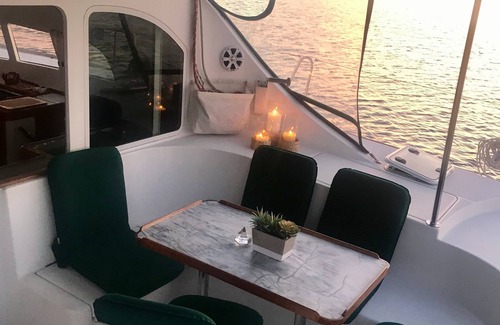 Lance aux Epines Boat Rental | 40' catamaran