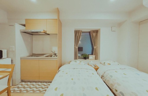 Namba Apartment | 401大阪人气景点黑门市场步行1分钟日本桥难波心斋桥道顿堀都在步行圈内