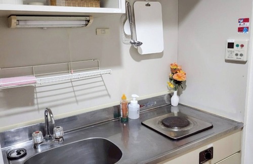 Kanazawa Apartment | 402 Twin room with shower room 2 single beds Near Kanazawa Castle Park/Kanazawa Ishikawa