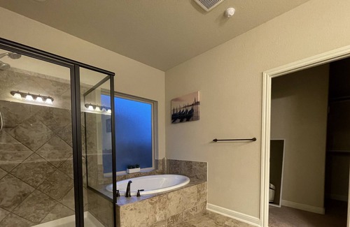 Barker House | 4200 Sqft Resort Style Home with Pool & heated Spa, Game room, Theater room