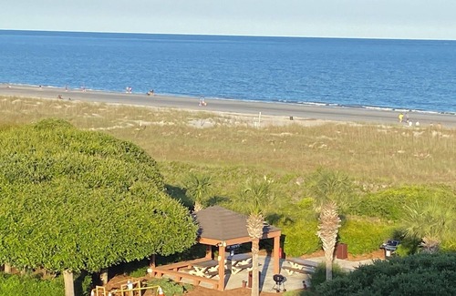 Folly Field Condo | 4502 Island Club-Beautiful Ocean View