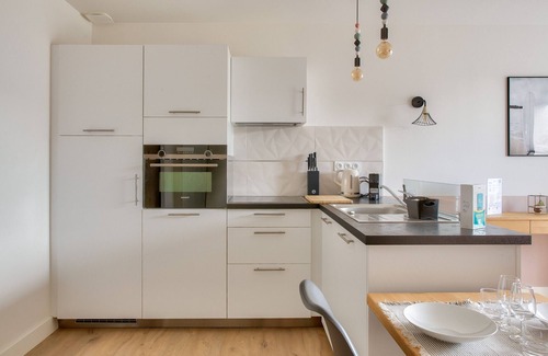 Fouesnant Apartment | 450m beach- Comfort in this pretty flat for 4