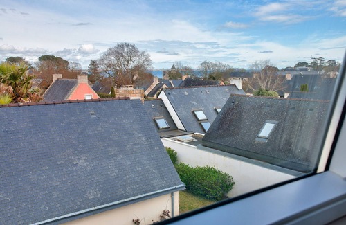 Fouesnant Apartment | 450m beach- Comfort in this pretty flat for 4