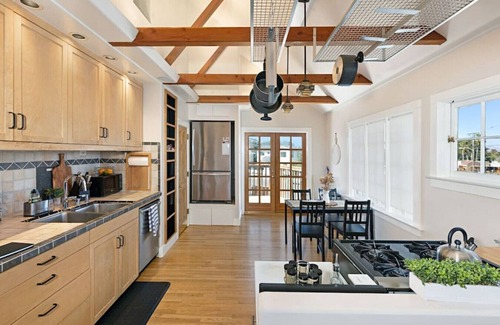 Normal Heights Apartment | 4704 E Mountain · Stylish Interior w Private Patio/Mural/Firepit/BBQ