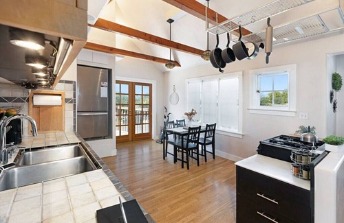 Normal Heights Apartment | 4704 E Mountain · Stylish Interior w Private Patio/Mural/Firepit/BBQ