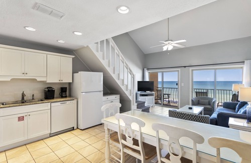 Crystal Beach Condo | 48- Come stay where the DOLPHINS PLAY, beach front condo, sleeps 10!