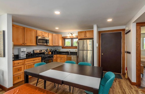 Carrabassett Valley Condo | 4B/2.5Ba Sugarloaf Snowbrook Condo - Ski In/Out end unit - Great Location!