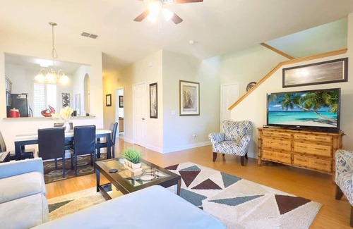 Regal Palms House | 4Br Resort Home with Pool and Lazy River Sleeps 8
