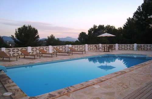 Sant Antoni de Portmany Villa | 5 bed luxury villa with pool, BBQ and stunning views of Ibiza countryside