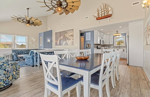 Duck House | 5 BR, HOT TUB, Pet-Friendly, Semi-Ocean Front, 50 FT Walk To Beach, NEW Renos!