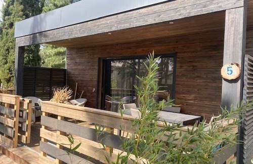 Bedarieux House | 5 Chalet Contemporain Calme et Nature Tout Confort Climatisé