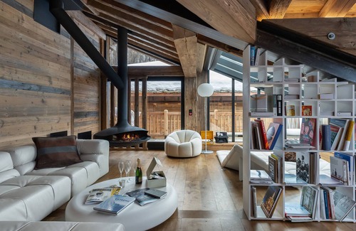 Val-d'Isere Ski Chalet | 5* Design Chalet with pool, hammam, cinema and parking in Val d'Isère