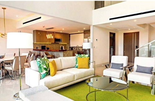 Playa Mujeres House | 5-Diamond Spacious 3-bedroom loft resort. Breath taking ocean views, relaxing.