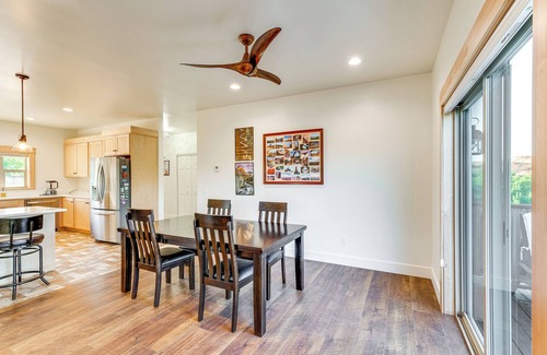 Moab South Valley House | 5 Mi to Arches NP: Canyon-View Hideaway w/Deck!