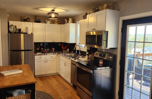 Warsaw House | 5 minutes from Downtown Warsaw! Remodeled Home W/Game Room, Deck & Fenced Yard.