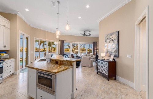 Marco Island House | 5 Star Property! Sleeps 10! Large waterfront model pool home on large Bay!