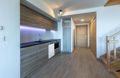 Arc-1600 Apartment | 50m from ski slopes, 1st floor, view panoramic, fitness, swimming pool, sauna, hammam, terrace