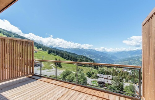Arc-1600 Apartment | 50m from ski slopes, 1st floor, view panoramic, fitness, swimming pool, sauna, hammam, terrace