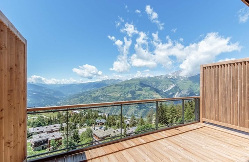Arc-1600 Apartment | 50m from ski slopes, 1st floor, view panoramic, fitness, swimming pool, sauna, hammam, terrace