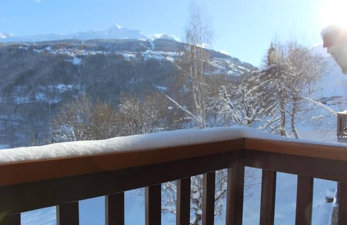 Montchavin Apartment | 50m from ski slopes, 1st floor, balcony, tv, ski locker, 33m², Montchavin La Plagne