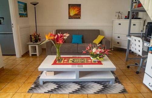 L'Ermitage-les-Bains Apartment | 50m from the beach! Apartment Quiet and secure residence.