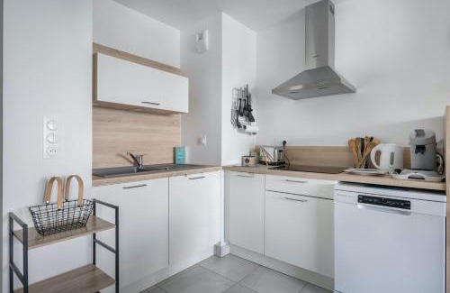 Pleneuf-Val-Andre Apartment | 50m plage, appartement vue mer pour 3