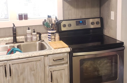 Brevard Cottage | $545 a week, $1,245 a month (plus taxes and VRBO fees).