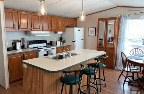 Pharr House | 55&Up? WHAT A DEAL in a POPULAR RGV PARK! Gated, Great Pool & Sunshine!