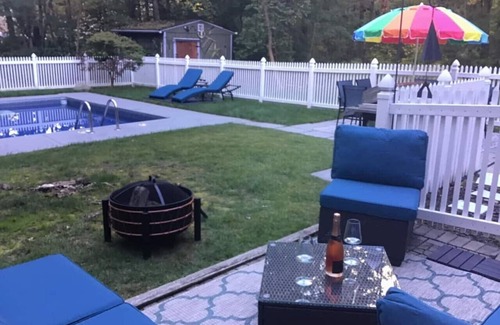 Wolcott House | 597) Sleeps 12 - Pool - Grill