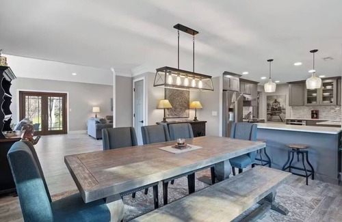 Bryson City House | 5BR/5.5 Bath/Mountain/City View Walk to Town Game Room Fire Pit
