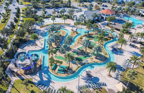 Kissimmee House | 🏝️ 5BR/5BA Home w/Private Pool & Spa, Themed Kids’ Rooms & Resort Fun | Storey Lake Near Disney