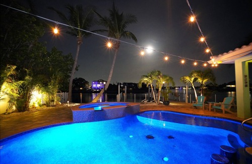 Indian Rocks Beach House | 5BR/6BA Waterfront Pool/Spa (2) 6-pass golf carts